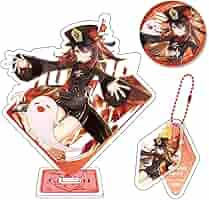 原神　ANTA 　アクリルスタンド　缶バッジ　アクリルキーホルダー３点セット Amazon.co.jp: 原神 アクリルスタンド キーホルダー 缶バッジ 3